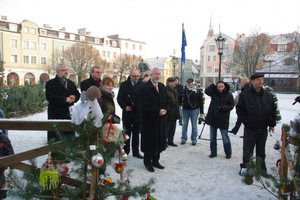 Szopka Bożonarodzeniowa na wejherowskim reynku - 21.12.2012