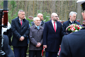 Uroczystość przy Pomniku Piaśnickim