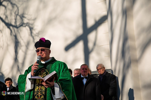 Wejherowianie upamiętnili prezydenta RP śp. Lecha Kaczyńskiego - 08.02.2014