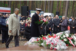 Uroczystość w lesie piaśnickim - 07.10.2012