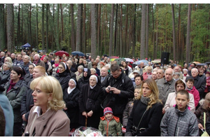 Uroczystość w lesie piaśnickim - 07.10.2012