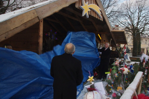 Szopka Bożonarodzeniowa na wejherowskim reynku - 21.12.2012