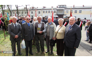 Wejherowscy kombatanci na obchodach 70. rocznicy wyzwolenia obozu w Potulicach  - 25.04.2015