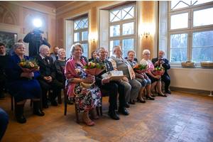 Medale dla szczęśliwych jubilatów