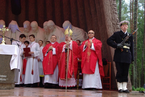 Uroczystość w lesie piaśnickim - 07.10.2012