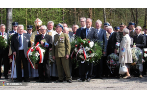 Wejherowscy kombatanci na obchodach 70. rocznicy wyzwolenia obozu w Potulicach  - 25.04.2015