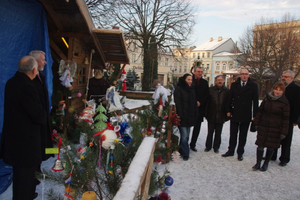 Szopka Bożonarodzeniowa na wejherowskim reynku - 21.12.2012