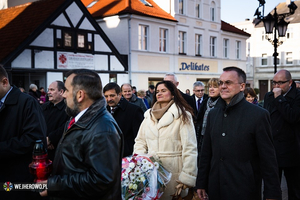 Wejherowianie upamiętnili prezydenta RP śp. Lecha Kaczyńskiego - 08.02.2014