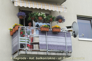 Finał XVI Konkursu na najładniej ukwiecony i zazieleniony balkon, okno lub ogród - 01.08.2013