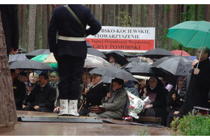 Uroczystość w lesie piaśnickim - 07.10.2012