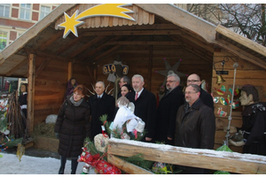 Szopka Bożonarodzeniowa na wejherowskim reynku - 21.12.2012