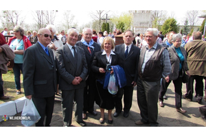 Wejherowscy kombatanci na obchodach 70. rocznicy wyzwolenia obozu w Potulicach  - 25.04.2015