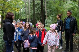 Zajęcia przyrodnicze w wejherowskim parku