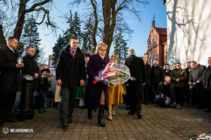 Wejherowianie upamiętnili prezydenta RP śp. Lecha Kaczyńskiego - 08.02.2014