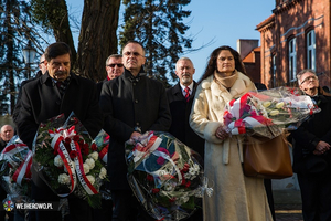 Wejherowianie upamiętnili prezydenta RP śp. Lecha Kaczyńskiego - 08.02.2014