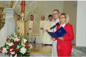 Uroczystość w kościele NMP Królowej Polski