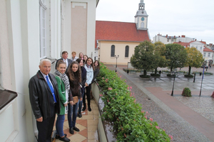 Studentki z Ukrainy w wejherowskim ratuszu