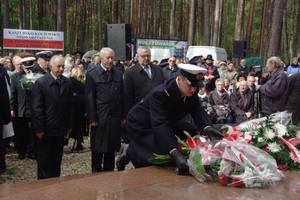 Uroczystość w lesie piaśnickim - 07.10.2012