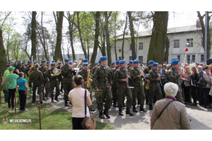 Wejherowscy kombatanci na obchodach 70. rocznicy wyzwolenia obozu w Potulicach  - 25.04.2015