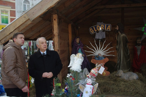 Szopka Bożonarodzeniowa na wejherowskim reynku - 21.12.2012