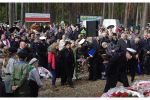 Uroczystość w lesie piaśnickim - 07.10.2012