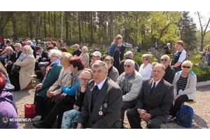 Wejherowscy kombatanci na obchodach 70. rocznicy wyzwolenia obozu w Potulicach  - 25.04.2015