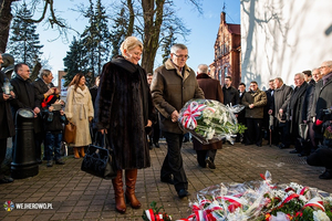 Wejherowianie upamiętnili prezydenta RP śp. Lecha Kaczyńskiego - 08.02.2014