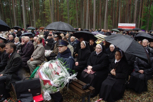 Uroczystość w lesie piaśnickim - 07.10.2012